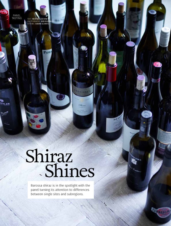 Gourmet Traveller June-July Shiraz article